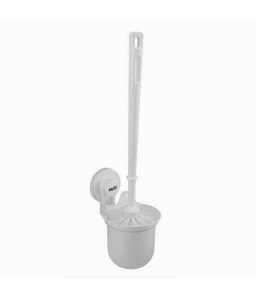 Porta Scopino Wc A Parete Con Ventosa Scopino Bianco Accessori Da Bagno 59548