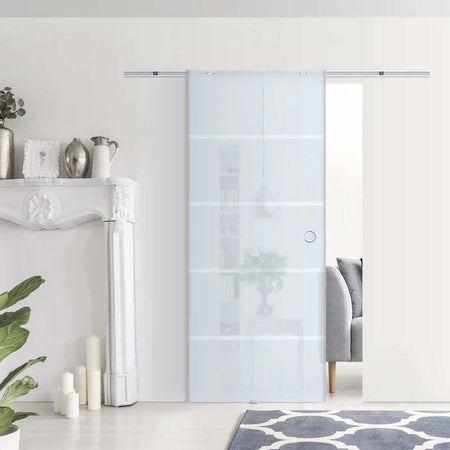 Porta-Scorrevole-Interna-in-Vetro-Smerigliato-e-Satinato-con-Binario-B3-in-Alluminio-per-Bagno-Cucina-Studio-Vetro-205x-90x-0,8cm-WJ8B70-005WJ8