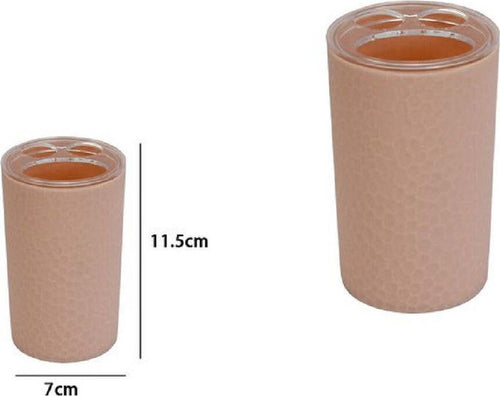 Porta Spazzolini Bicchiere Accessorio Bagno Rosa 3 Fori Portaspazzolini 79782 Casa e cucina/Bagno/Accessori per il bagno/Dosatori e porta accessori/Bicchieri porta spazzolini Trade Shop italia - Napoli, Commerciovirtuoso.it