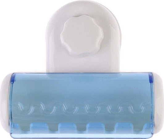 Porta Spazzolini Da Denti A 5 Posti Con Attacco A Ventosa A Parete Per Bagno Casa e cucina/Bagno/Accessori per il bagno/Dosatori e porta accessori/Bicchieri porta spazzolini Trade Shop italia - Napoli, Commerciovirtuoso.it