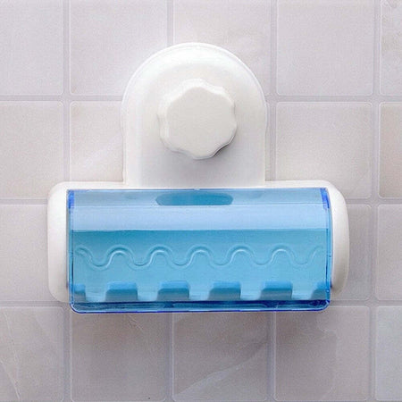 Porta Spazzolini Da Denti A 5 Posti Con Attacco A Ventosa A Parete Per Bagno Casa e cucina/Bagno/Accessori per il bagno/Dosatori e porta accessori/Bicchieri porta spazzolini Trade Shop italia - Napoli, Commerciovirtuoso.it