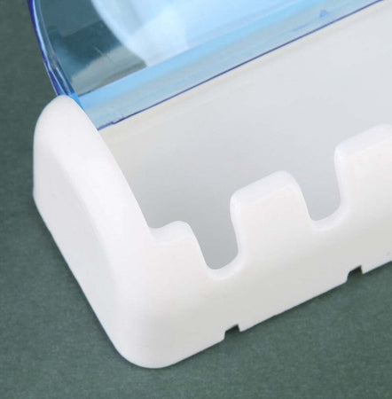 Porta Spazzolini Da Denti A 5 Posti Con Attacco A Ventosa A Parete Per Bagno Casa e cucina/Bagno/Accessori per il bagno/Dosatori e porta accessori/Bicchieri porta spazzolini Trade Shop italia - Napoli, Commerciovirtuoso.it