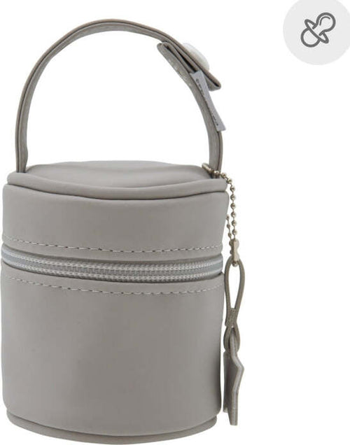 Porta Succhietto Mate Grigio 8.5X8.5X11 Cm Prima infanzia/Succhietti e massaggiagengive/Porta succhietto La Casa Del Bebè - Napoli, Commerciovirtuoso.it