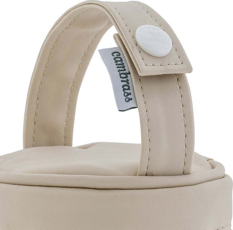 Porta Succhietto Paris Camel 8.5X8.5X11 Cm Prima infanzia/Succhietti e massaggiagengive/Porta succhietto La Casa Del Bebè - Napoli, Commerciovirtuoso.it