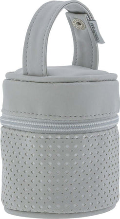 Porta Succhietto Paris Grigio 8.5X8.5X11 Cm Prima infanzia/Succhietti e massaggiagengive/Porta succhietto La Casa Del Bebè - Napoli, Commerciovirtuoso.it