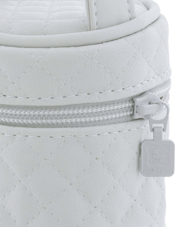 Porta Succhietto Sara Grigio 8.5X8.5X11 Cm Prima infanzia/Succhietti e massaggiagengive/Porta succhietto La Casa Del Bebè - Napoli, Commerciovirtuoso.it