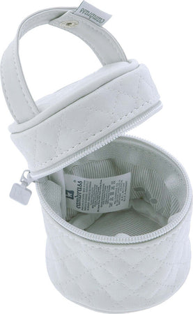 Porta Succhietto Sara Grigio 8.5X8.5X11 Cm Prima infanzia/Succhietti e massaggiagengive/Porta succhietto La Casa Del Bebè - Napoli, Commerciovirtuoso.it