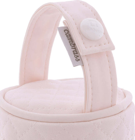 Porta Succhietto Sara Rosa 8.5X8.5X11 Cm Prima infanzia/Succhietti e massaggiagengive/Porta succhietto La Casa Del Bebè - Napoli, Commerciovirtuoso.it