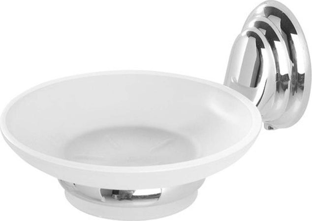 PORTA SUPPORTO SAPONE SAPONETTA PIATTINO ACCIAIO VETRO MURO PARETE ARREDO BAGNO  Trade Shop italia - Napoli, Commerciovirtuoso.it