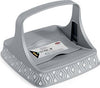 Porta-tovaglioli-Stefanplast-TOSCA-Orizzontale-Grigio