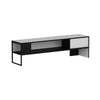 Porta tv Concordtv bianco e nero
