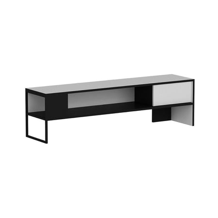 Porta tv Concordtv bianco e nero