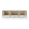 Porta tv Tayra in metallo 4 ante 180 cm. colore crema