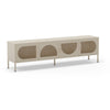 Porta tv Tayra in metallo 4 ante 180 cm. colore crema