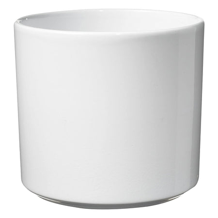 Porta vaso in ceramica "Classic" piccolo da esterno ed interno moderno