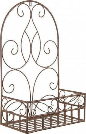 Porta-vaso-Yes-Everyday-0720442-MELANIE-Da-Parete-Marrone