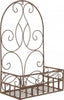 Porta-vaso-Yes-Everyday-0720442-MELANIE-Da-Parete-Marrone