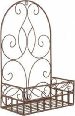 Porta-vaso-Yes-Everyday-0720442-MELANIE-Da-Parete-Marrone