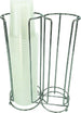 Portabicchieri-Doppio-Caffe-Organizer-A-2-Cilindri-In-Metallo-Cromato-Cucina