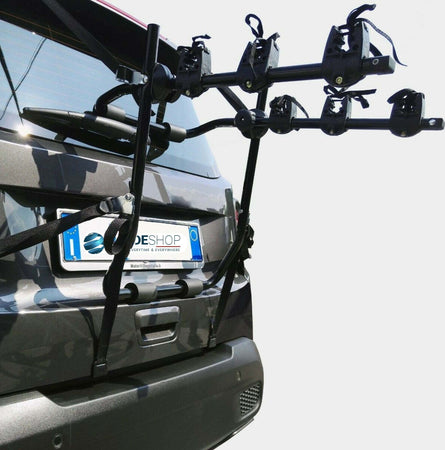 Portabici Universale Posteriore Da Auto Per Trasporto Di 3 Bici O Mountain Bike Auto e Moto/Accessori per viaggio e trasporto/Portapacchi e box da tetto/Supporti per biciclette Trade Shop italia - Napoli, Commerciovirtuoso.it
