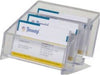 Portabiglietti multitasca Mr Acrylic da scrivania - 12x9x7 cm - trasparente - Tecnostyl Cancelleria e prodotti per ufficio/Archivio ufficio e accessori per scrivania/Accessori da scrivania e archiviazione/Porta biglietti da visita Eurocartuccia - Pavullo, Commerciovirtuoso.it