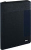 Portablocco - tessuto - nero - 26x34 cm - City Time Cancelleria e prodotti per ufficio/Archivio ufficio e accessori per scrivania/Archivio ufficio/Portablocchi e portamoduli Eurocartuccia - Pavullo, Commerciovirtuoso.it