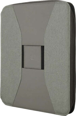 Portablocco Canvass - in tela - con zip - 26x33 cm - grigio - InTempo Cancelleria e prodotti per ufficio/Archivio ufficio e accessori per scrivania/Archivio ufficio/Portablocchi e portamoduli Eurocartuccia - Pavullo, Commerciovirtuoso.it