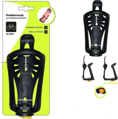 Portaborraccia Con Diametro Regolabile Universale Per Bici Bicicletta Xc-2501 Sport e Tempo Libero > Ciclismo > Ricambi per Bici > Sport Trade Shop italia - Napoli, Commerciovirtuoso.it