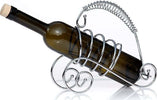 Portabottiglia Porta Bottiglia Vino In Metallo Cromato Supporto Design Casa e cucina/Utensili da cucina/Accessori vino e bar/Porta bottiglie da vino Trade Shop italia - Napoli, Commerciovirtuoso.it