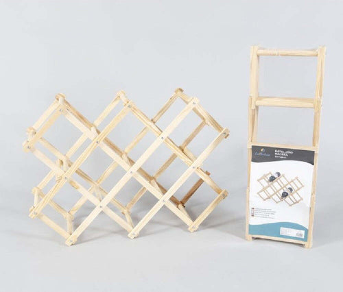 Portabottiglie Cantinetta Legno 8 Bottiglie Scaffale Richiudibile Bottiglia Vino Casa, arredamento e bricolage > Cucina > Portabottiglie Trade Shop italia - Napoli, Commerciovirtuoso.it