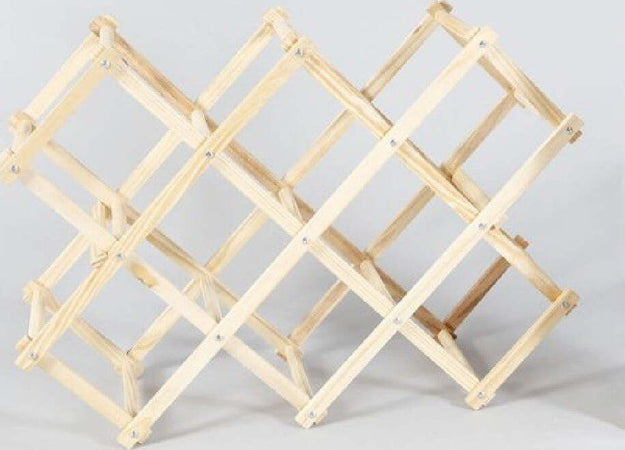 Portabottiglie Cantinetta Legno 8 Bottiglie Scaffale Richiudibile Bottiglia Vino Casa, arredamento e bricolage > Cucina > Portabottiglie Trade Shop italia - Napoli, Commerciovirtuoso.it