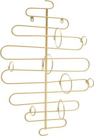 Portabottiglie-da-parete-struttura-in-metallo-color-oro-con-4-ripiani-per-interni