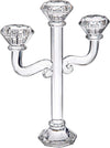 Portacandela 3 posti in vetro trigono h28cm candelabro per 3 candele elegante Casa e cucina/Decorazioni per interni/Candele e portacandele/Candele/Candele a colonna MagiediNatale.it - Altamura, Commerciovirtuoso.it