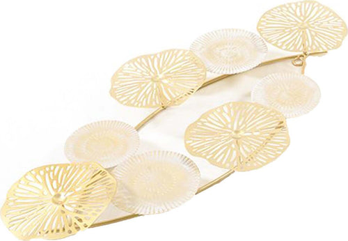 Portacandela in metallo decorazione natalizia centritavola elegante 52 cm Casa e cucina/Decorazioni per interni/Candele e portacandele/Candele/Candele a colonna MagiediNatale.it - Altamura, Commerciovirtuoso.it