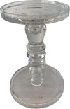 Portacandela in vetro candelabro per candela elegante. Casa e cucina/Decorazioni per interni/Candele e portacandele/Candele/Candele a colonna MagiediNatale.it - Altamura, Commerciovirtuoso.it