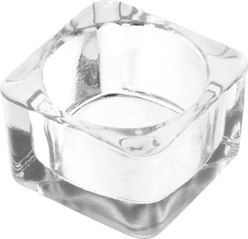 Portacandela in vetro per interno ed esterno da 6 x 6 x 3 cm Casa e cucina/Decorazioni per interni/Candele e portacandele/Candele/Candele in vasetto Decor Space - Altamura, Commerciovirtuoso.it