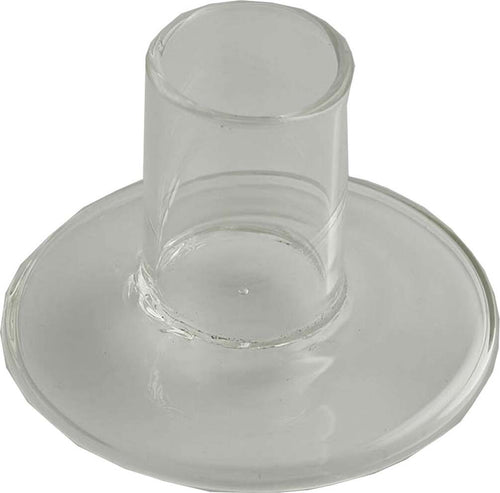 Portacandela in Vetro Trasparente per Decorazioni Natalizie per Interni e per Esterni h 5 cm Casa e cucina/Decorazioni per interni/Candele e portacandele/Candele/Candele a colonna MagiediNatale.it - Altamura, Commerciovirtuoso.it