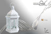 Portacandela Lumino Lanterna Bianca In Vetro Metallo Bomboniera Matrimonio 87407 Casa, arredamento e bricolage > Articoli da Giardino > Arredo giardino > Decorazione della casa > Prodotti Da Esterno Trade Shop italia - Napoli, Commerciovirtuoso.it