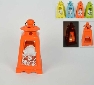 Portacandela Porta Candela Lumino Lanterna Ceramica Decorativa Pasqua Prodotti per Feste Trade Shop italia - Napoli, Commerciovirtuoso.it