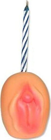 Portacandela Pussy Vagina Con Candelina Auguri Di Buon Compleanno Happy Birthday Salute e cura della persona/Erotismo e contraccezione/Sex toys/Gadget per addio al nubilato e al celibato Kondorama - Martinsicuro, Commerciovirtuoso.it