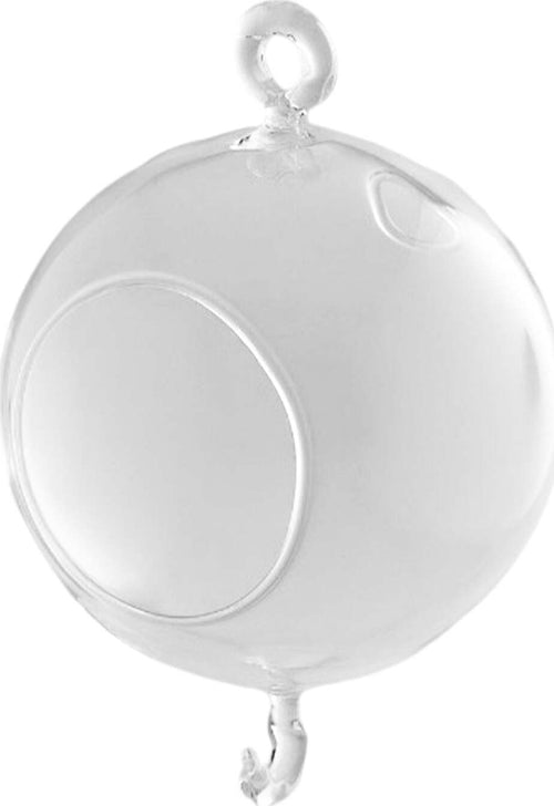 Portacandela Sfera in vetro con apertura per lumino decorazione da 10 cm Casa e cucina/Decorazioni per interni/Addobbi e decorazioni per ricorrenze/Decorazioni natalizie/Addobbi e decorazioni/Ciondoli e pendenti MagiediNatale.it - Altamura, Commerciovirtuoso.it