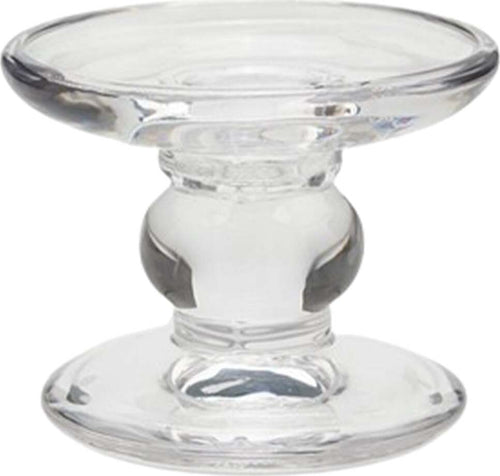 Portacandele rotondo in vetro con sfera centrale decorazione per interno da Ø9 x h6 cm Casa e cucina/Decorazioni per interni/Candele e portacandele/Candele/Candele a colonna MagiediNatale.it - Altamura, Commerciovirtuoso.it