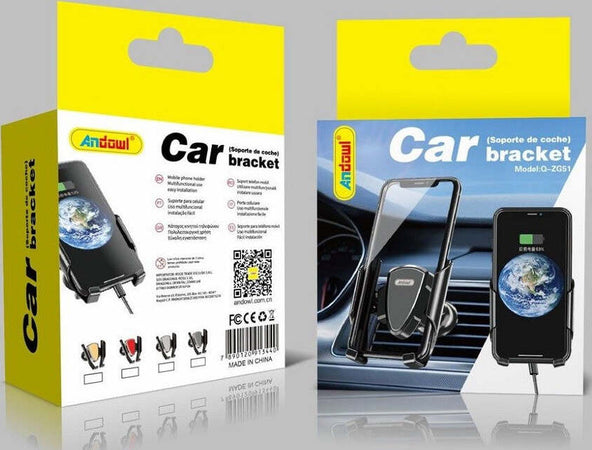 Portacellulare Auto Sistema Bloccaggio Ventilazione Staffa Rotazione 360? Q-zg51 Elettronica/Elettronica per veicoli/Accessori/Accessori per cellulari/Alloggiamenti Trade Shop italia - Napoli, Commerciovirtuoso.it