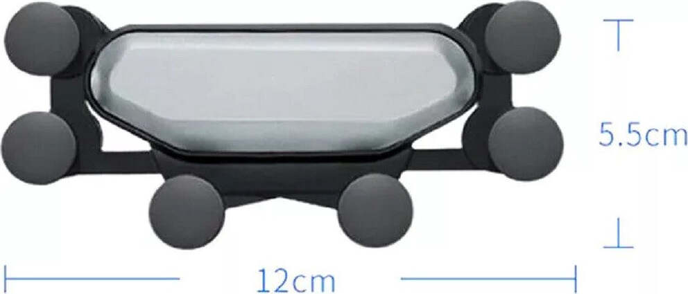 Portacellulare Auto Universale Griglia Di Ventilazione 6 Punti Fissaggio Q-zj018 Elettronica/Elettronica per veicoli/Accessori/Accessori per cellulari/Alloggiamenti Trade Shop italia - Napoli, Commerciovirtuoso.it