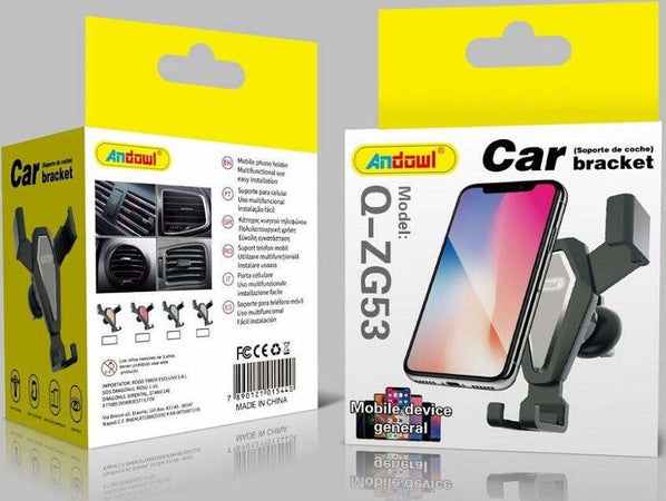 Portacellulare Da Auto Sistema Bloccaggio Per Ventilazione Rotazione 360? Q-zg53 Elettronica/Elettronica per veicoli/Accessori/Accessori per cellulari/Alloggiamenti Trade Shop italia - Napoli, Commerciovirtuoso.it