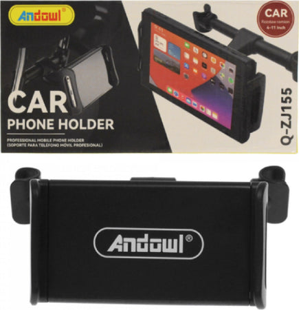 Portacellulare Tablet Supporto Per Poggiatesta Auto Con Ganci Regolabili Q-zj155 Elettronica/Elettronica per veicoli/Accessori/Accessori audio e video/Supporti poggiatesta per Tablet Trade Shop italia - Napoli, Commerciovirtuoso.it