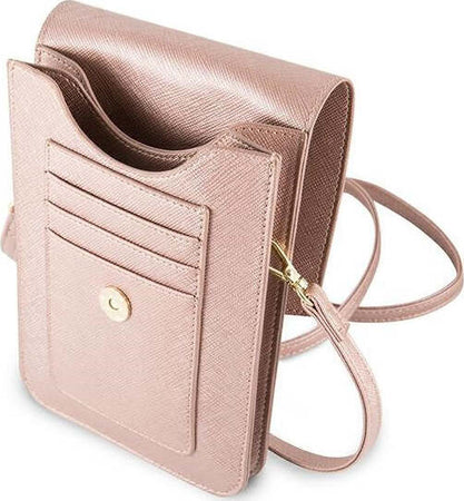 portacellulare-universale-guess-pink-con-tracolla