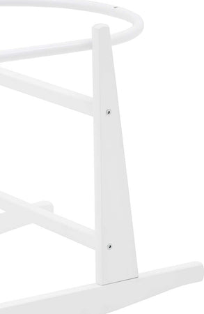 Portacestone Di Legno - Cuco Liso E 46.5X86X48.5 Cm Bianco Casa e cucina/Arredamento/Cameretta bambini/Lettini per neonati e bambini/Culle basculanti La Casa Del Bebè - Napoli, Commerciovirtuoso.it