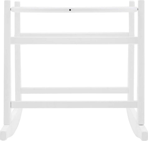 Portacestone Di Legno - Cuco Liso E 46.5X86X48.5 Cm Bianco Casa e cucina/Arredamento/Cameretta bambini/Lettini per neonati e bambini/Culle basculanti La Casa Del Bebè - Napoli, Commerciovirtuoso.it