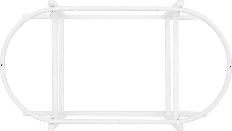 Portacestone Di Legno - Cuco Liso E 46.5X86X48.5 Cm Bianco Casa e cucina/Arredamento/Cameretta bambini/Lettini per neonati e bambini/Culle basculanti La Casa Del Bebè - Napoli, Commerciovirtuoso.it